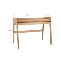 Escritorio De Madera Barbier