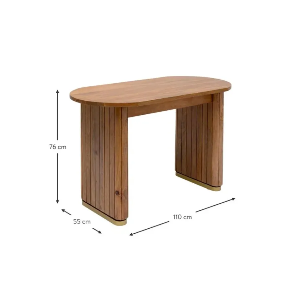 Escritorio De Madera De Mango Grace