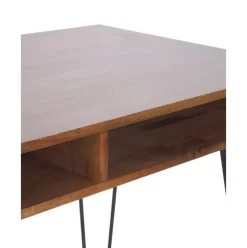 Escritorio De Madera Y Metal Repa