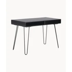 Escritorio Dea Madera Maciza Y Metal Tova