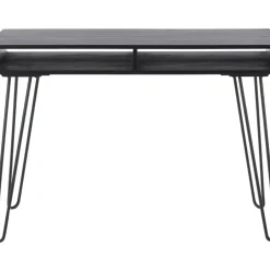 Escritorio Dea Madera Maciza Y Metal Tova