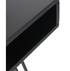 Escritorio Dea Madera Maciza Y Metal Tova