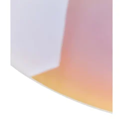 Espejo De Pared De Diseno Iridiscente Ruby