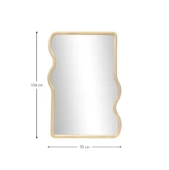 Espejo De Pared De Madera Stream