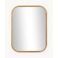 Espejo De Pared De Madera De Roble Levan
