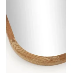 Espejo De Pared De Madera De Roble Levan