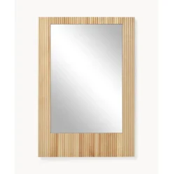 Espejo De Pared De Madera De Abedul Nele