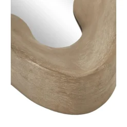 Espejo De Pared De Madera De Mango Riva