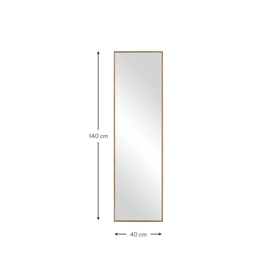 Espejo De Pared De Roble Avery