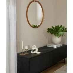 Espejo De Pared Redondo Barroco Francesca