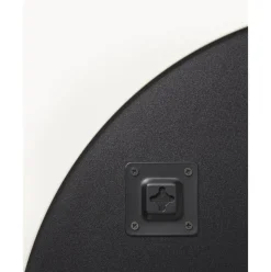 Espejo De Pared Redondo Con Estante De Madera Kenny