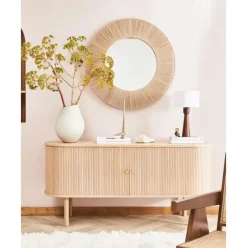 Espejo De Pared Redondo De Cuerda Citra