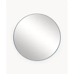 Espejo De Pared Redondo De Metal Ivy