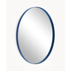 Espejo De Pared Redondo De Metal Ivy