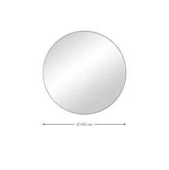 Espejo De Pared Redondo Ivy