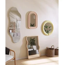 Espejo De Pared Redondo Mael