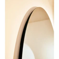 Espejo De Pared Redondo Sin Marco Erin