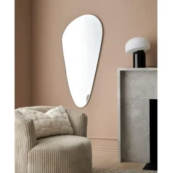 Espejo De Pared Sin Marco Con Forma Organica Dripp