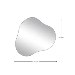 Espejo De Pared Sin Marco Lia