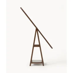 Espejo De Pie Con Estante De Madera Matteo