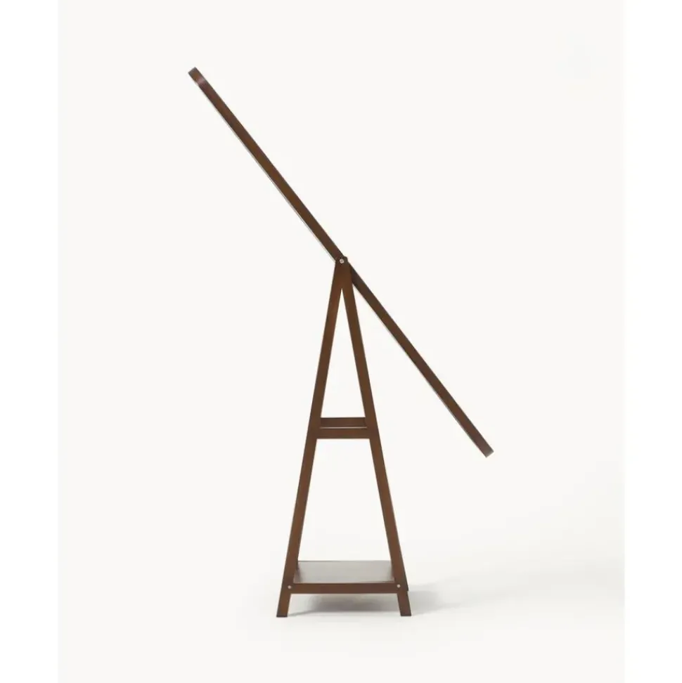 Espejo De Pie Con Estante De Madera Matteo