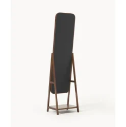 Espejo De Pie Con Estante De Madera Matteo