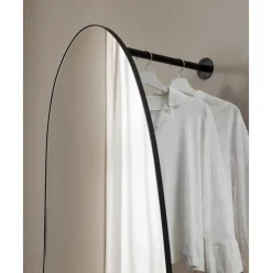 Espejo De Pie Con Estante De Metal Ophelia