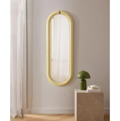 Espejo Ovalado De Cuerpo Entero Mael