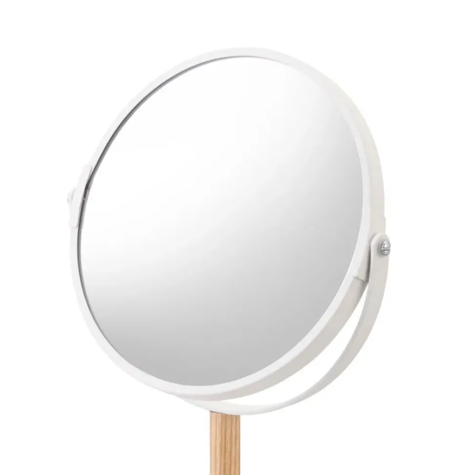 Espejo Tocador Redondo Tosca, Con Aumento