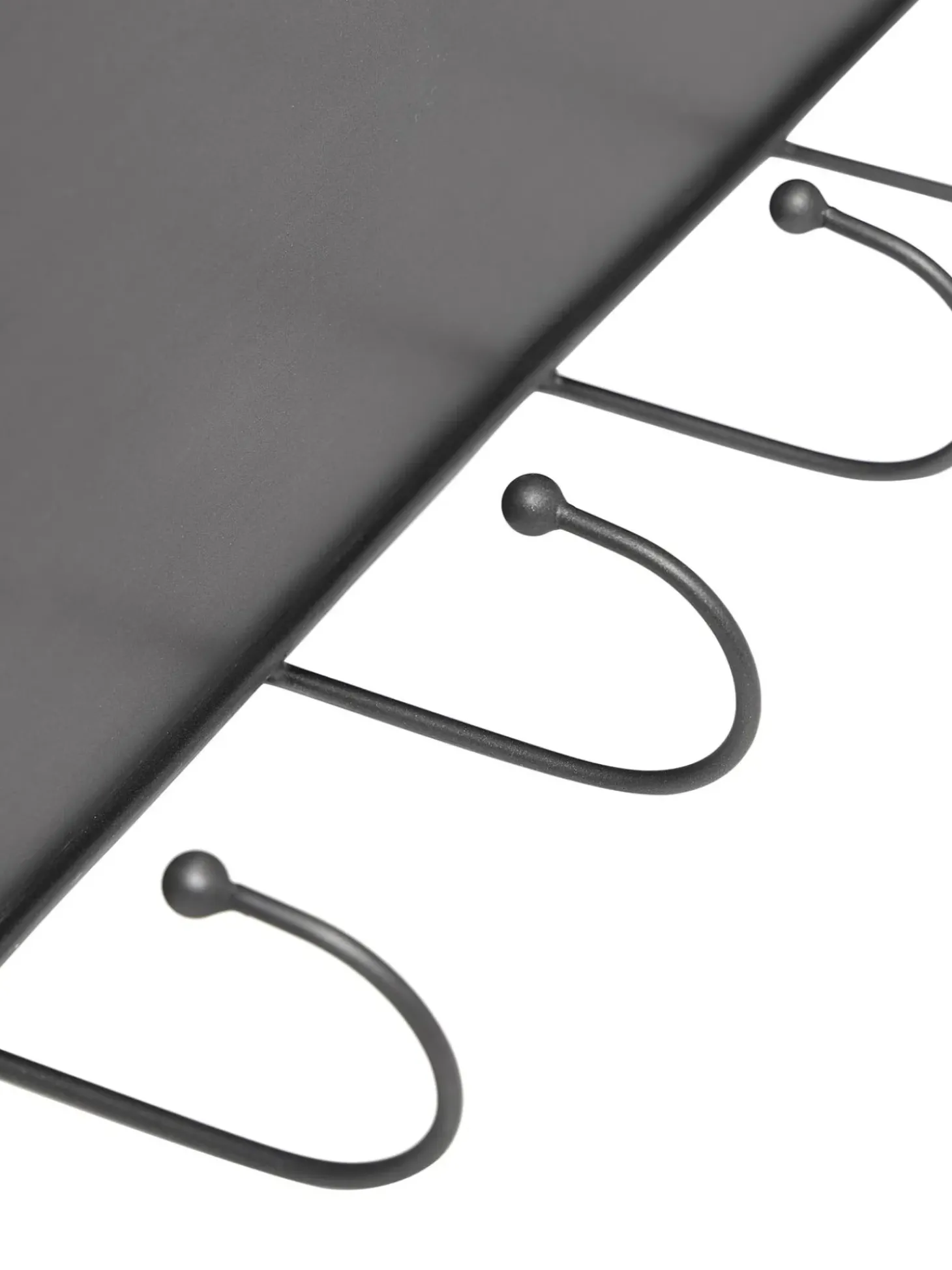 Estante De Pared Con Ganchos De Metal Hebda