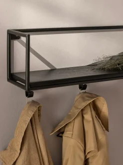 Estante De Pared De Madera De Mango Maciza June