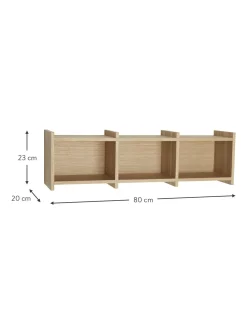 Estante De Pared De Madera Focal
