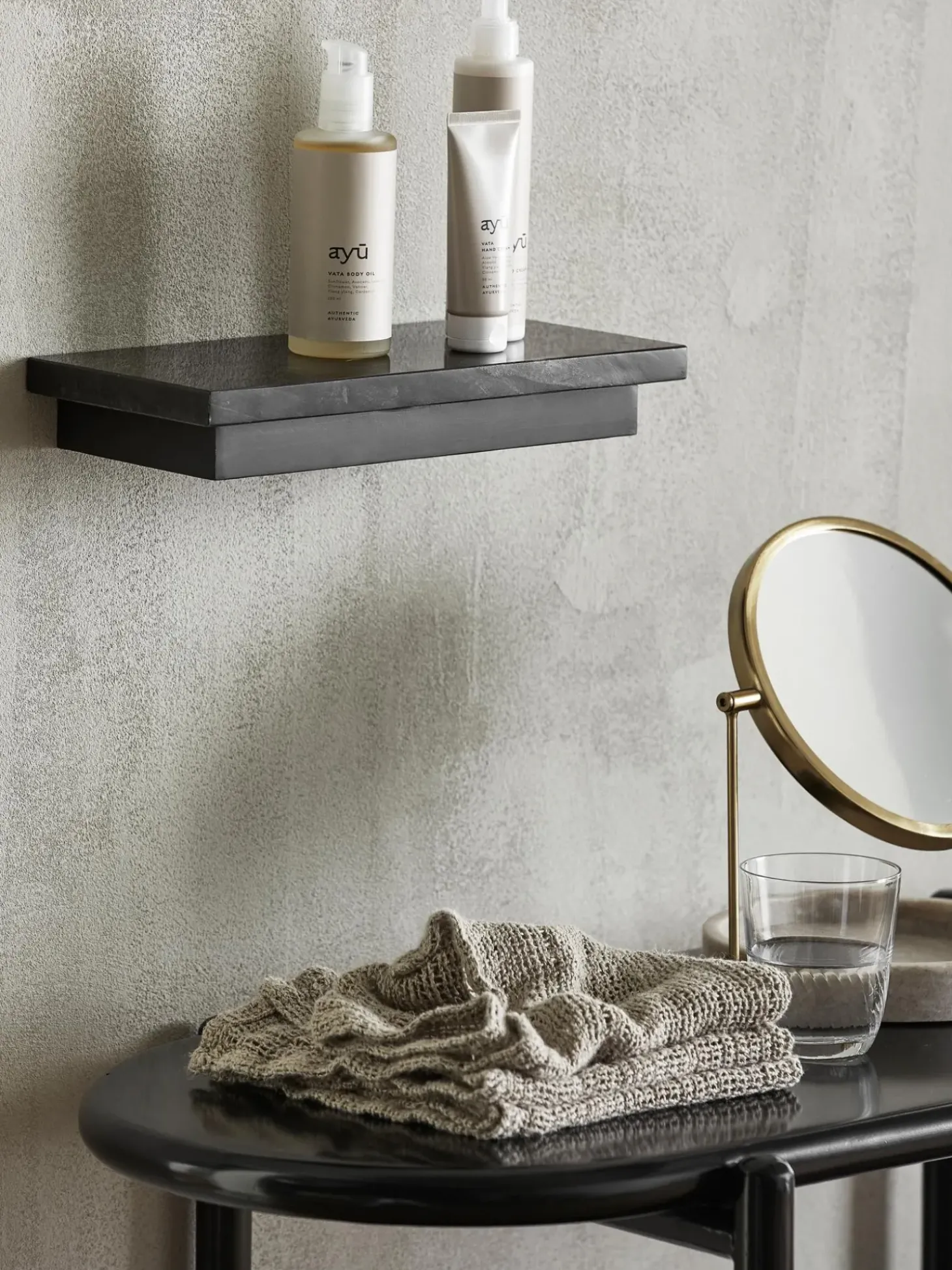 Estante De Pared De Marmol Pau