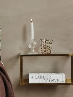 Estante De Pared De Metal Nera