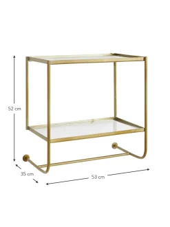 Estante De Pared De Metal Thelma