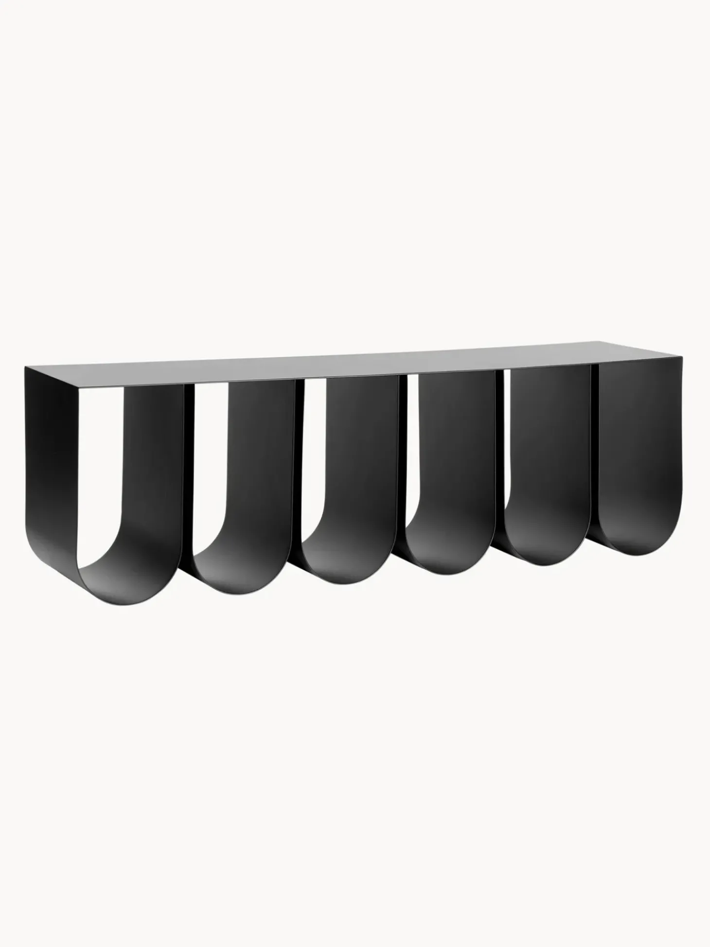 Estante De Pared De Metal Curved