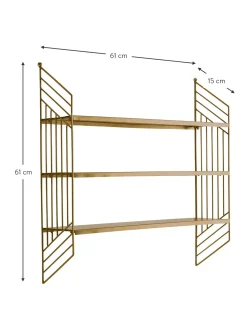 Estante De Pared De Metal Willie