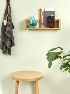 Estante De Pared De Roble Nomad