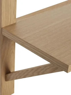 Estante De Pared De Roble Triarch