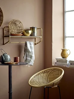 Estante De Pared En Look Bambu Rod