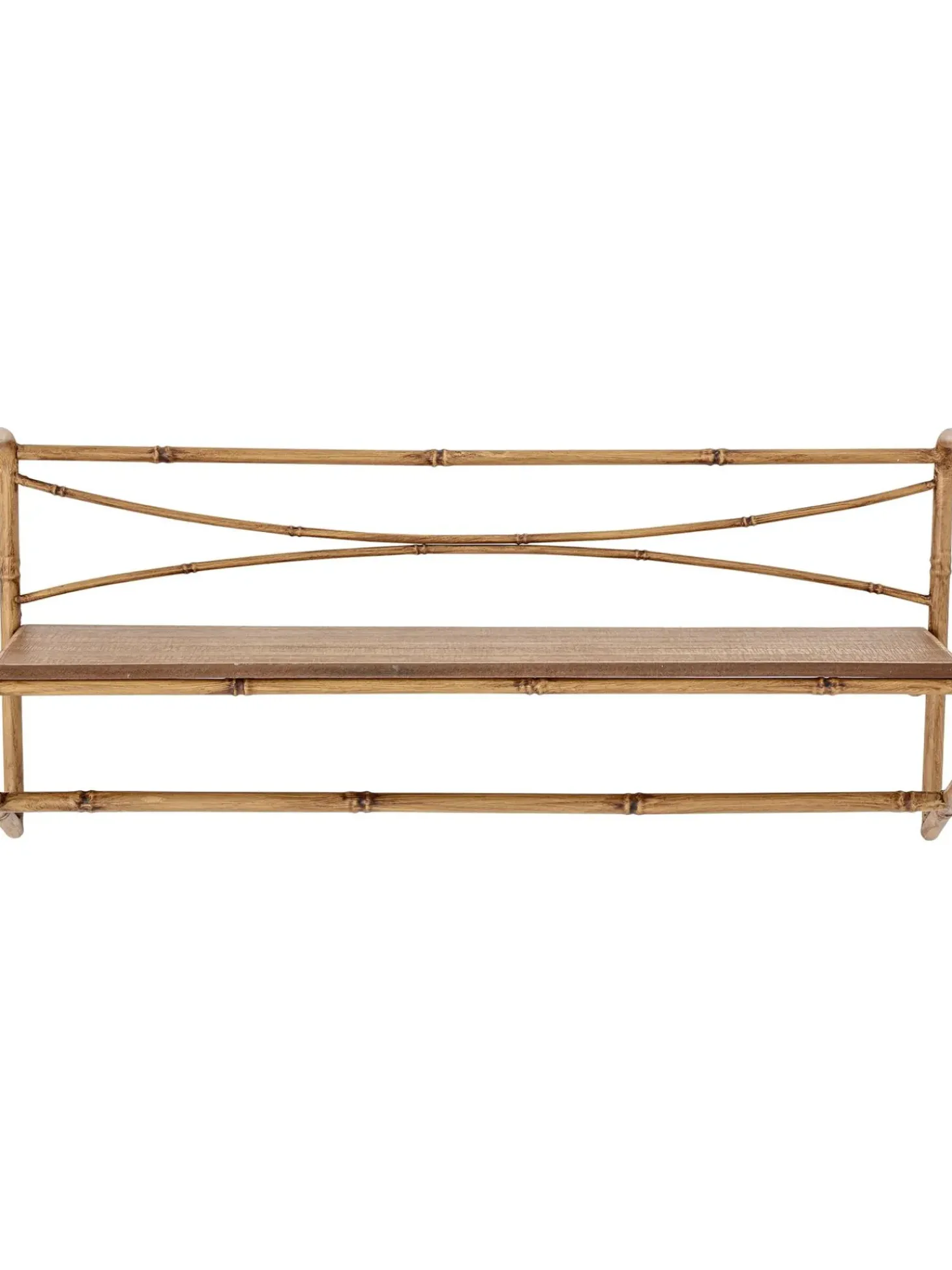 Estante De Pared En Look Bambu Rod