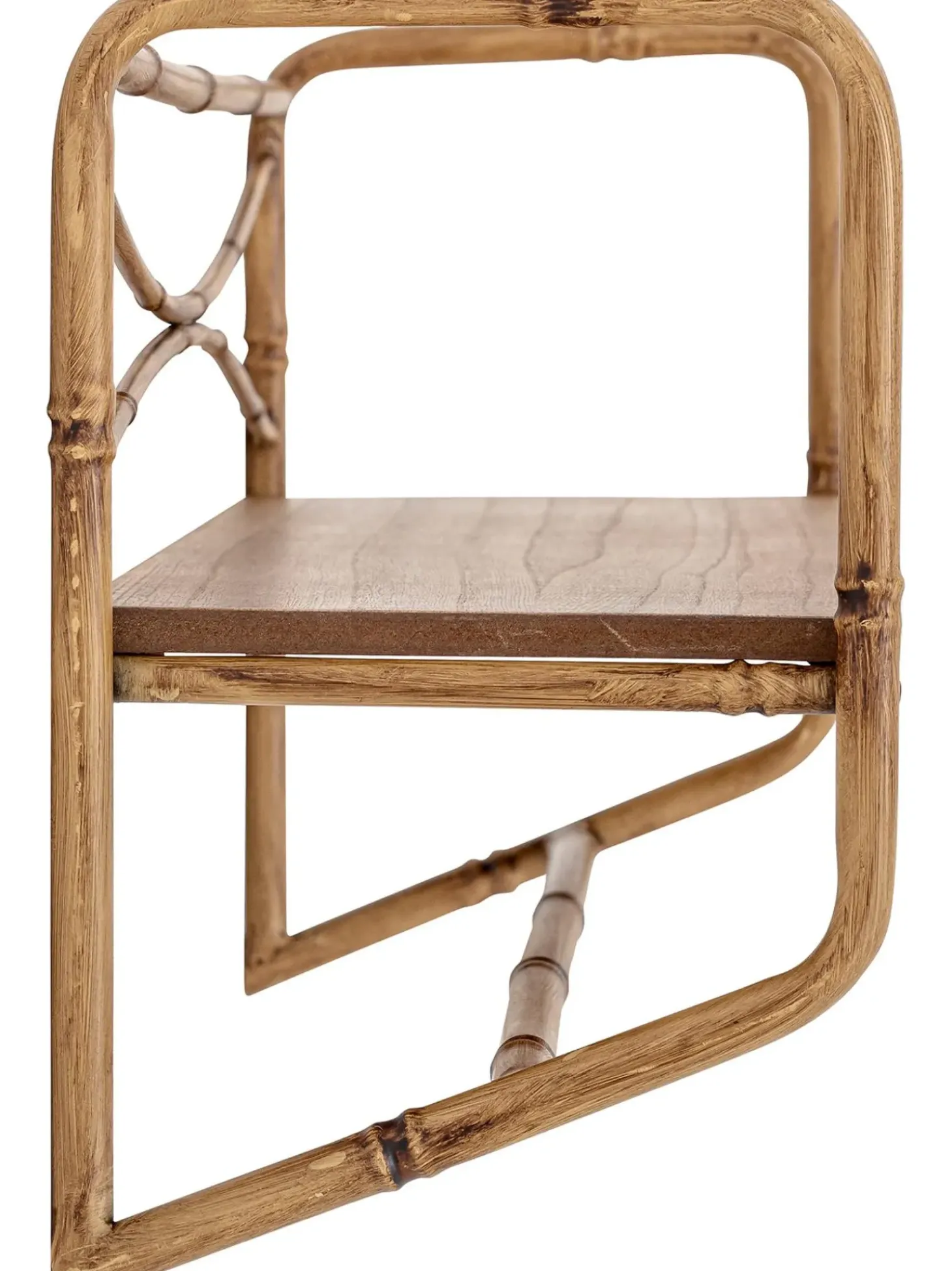 Estante De Pared En Look Bambu Rod