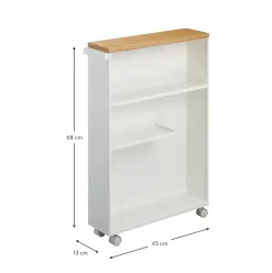 Estanteria De Bano Con Ruedas Tower