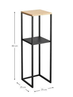 Estanteria De Madera De Bambu Tower