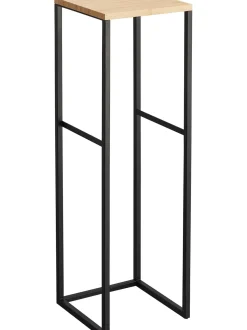 Estanteria De Madera De Bambu Tower