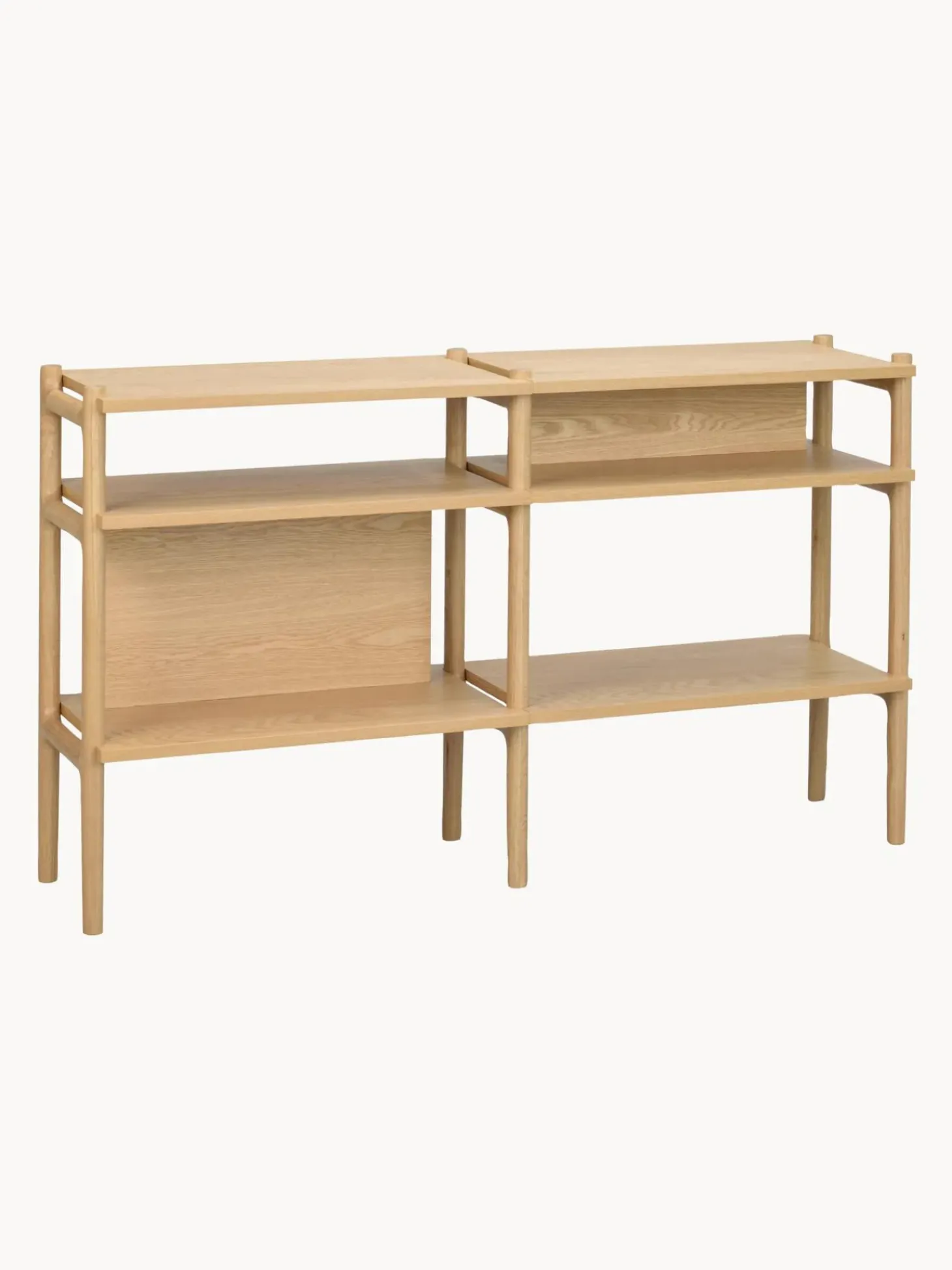 Estanteria De Madera De Roble Holton