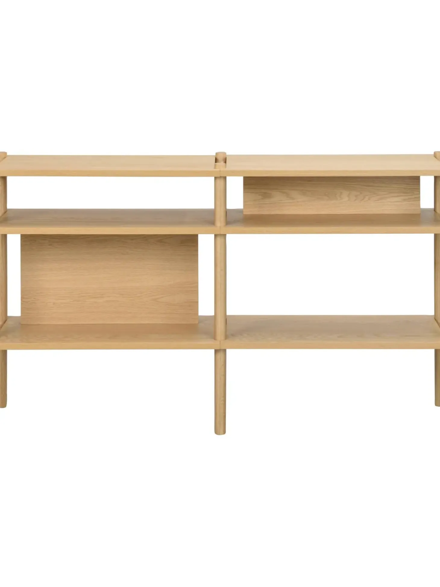 Estanteria De Madera De Roble Holton