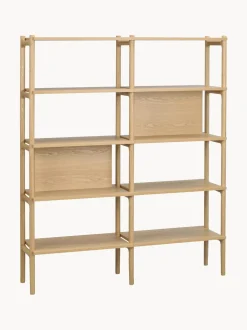 Estanteria De Madera De Roble Holton