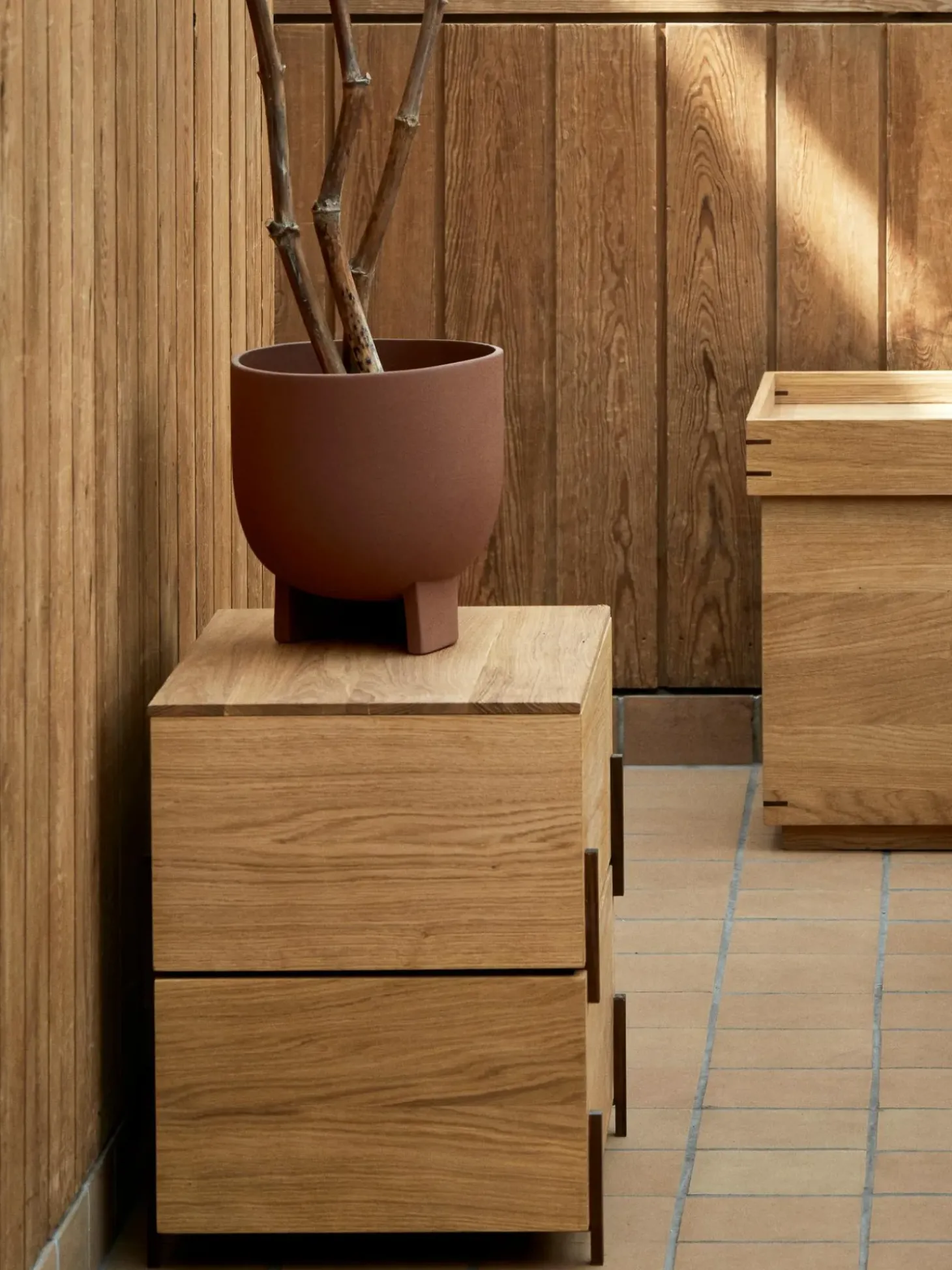 Estanteria De Madera De Roble Stack