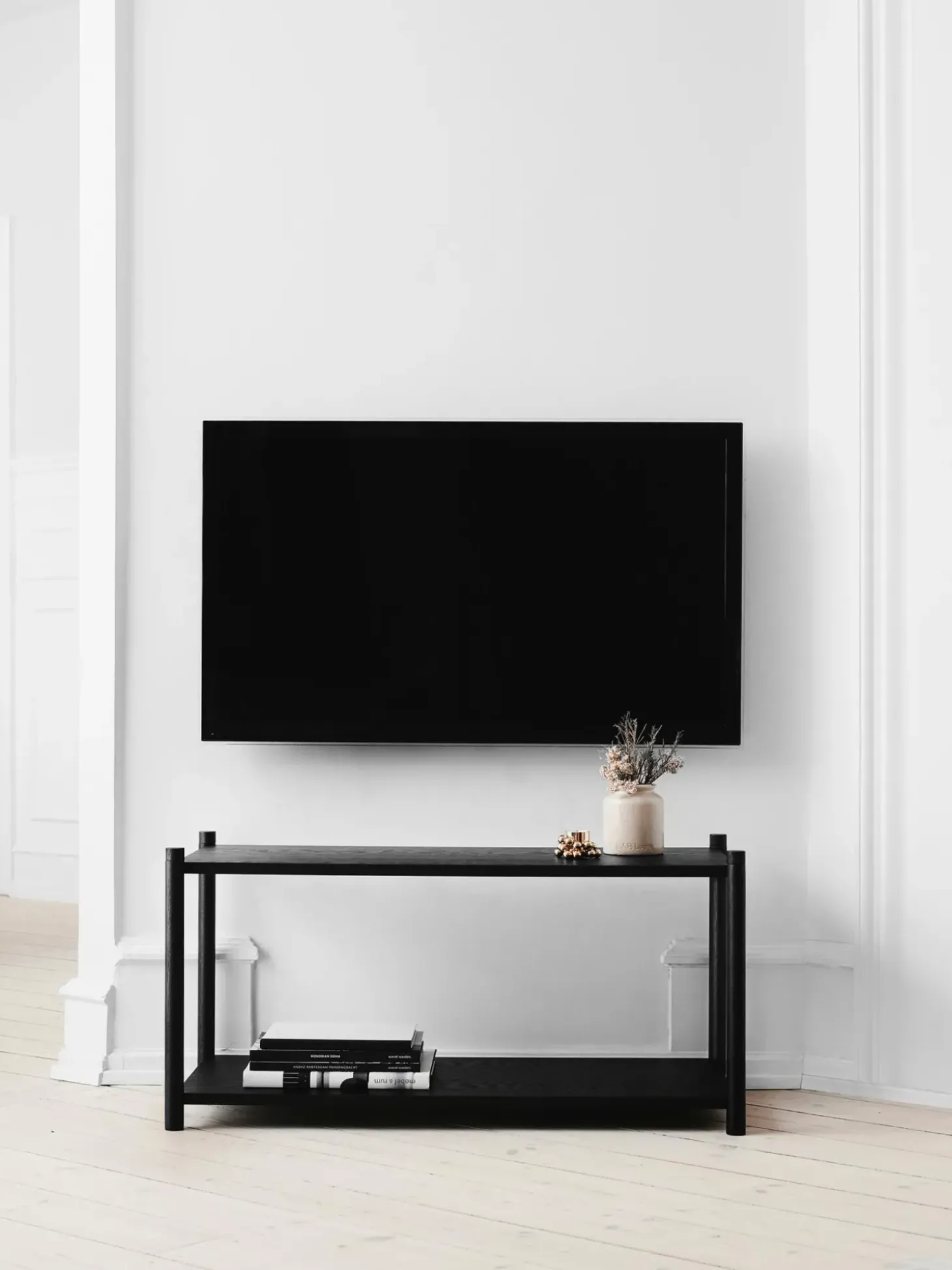 Estanteria De Madera De Roble Sceene